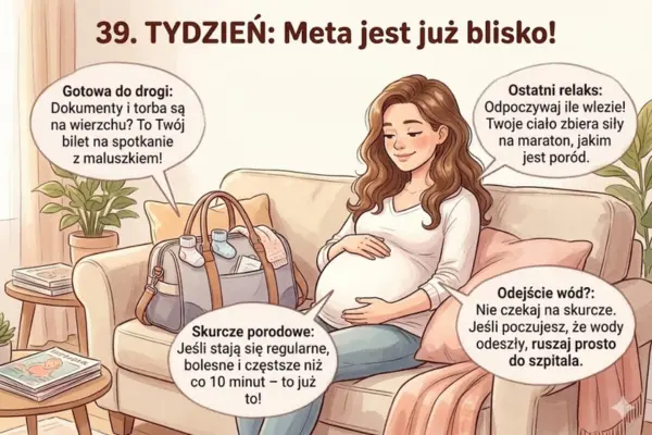 39 Objawy i odczucia w 39 tygodniu ciąży